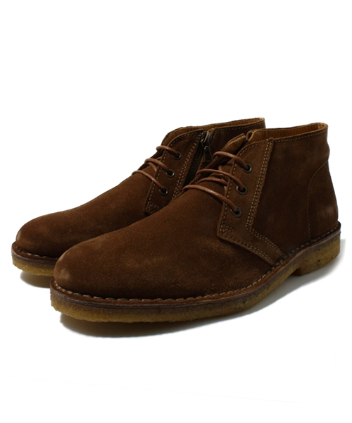 JOURNAL STANDARD（ジャーナルスタンダード）の「JOURNAL STANDARD/MATA: スウェードチャッカブーツ#（ブーツ・メンズ・ベージュ/ブラウン/ネイビー/キャメル/レンガ・41/43/42/40）」の5枚目の写真