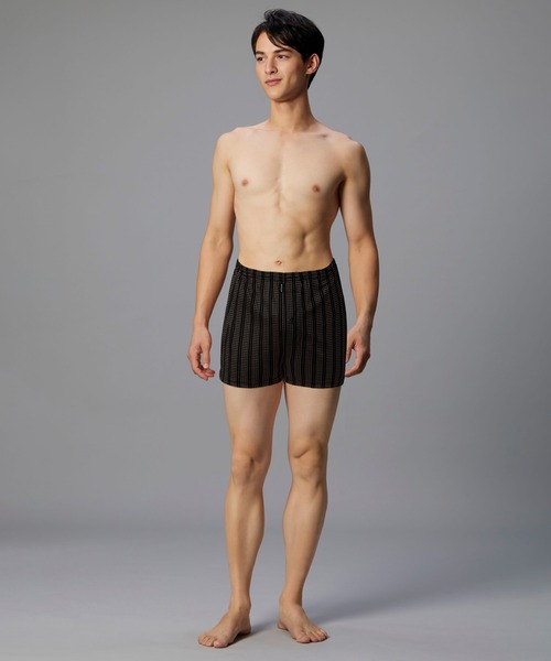 BROS by WACOALMEN（ブロスバイワコールメン）の「トランクス　前開き　ニット素材（トランクス・メンズ・ブラック/レッド/グリーン/ブルー/オリーブ/グレー/チャコール/ベージュ・M/L）」の18枚目の写真