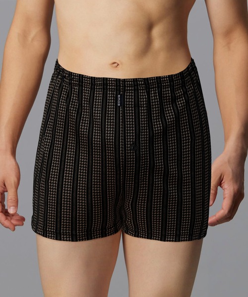 BROS by WACOALMEN（ブロスバイワコールメン）の「トランクス　前開き　ニット素材（トランクス・メンズ・ブラック/レッド/グリーン/ブルー/オリーブ/グレー/チャコール/ベージュ・M/L）」の16枚目の写真