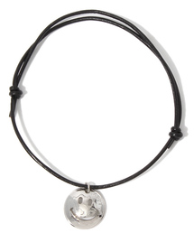 WEGO | WEGO/フェイスコインレザーブレスレット(ブレスレット)