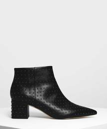 クラシックポインテッドアンクルブーツ / Classic Pointed Ankle Boots