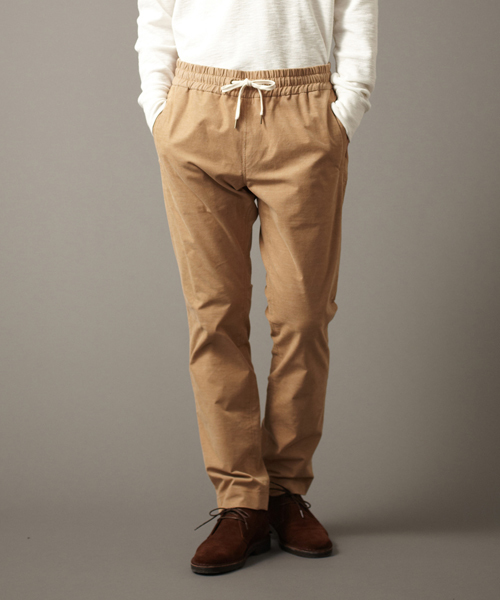 UNITED ARROWS（ユナイテッドアローズ）の「UAS ストレッチコーデュロイ イージーパンツ（mg1311uB) ◆（その他パンツ・メンズ・ベージュ/ケリー/ネイビー・X-SMALL/SMALL/MEDIUM/LARGE/X-LARGE）」の2枚目の写真