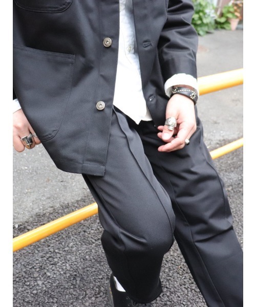 BIG MIKE(ビッグマイク)の「BIG MIKE ビックマイク/ セットアップ ピンタック テーパードチノパンツ //// 101837000(チノパンツ・メンズ・ベージュ/ブラウン/ブラック/グレー/オリーブ/ダークブラウン/ブルー系その他・36/34/32/30/28)」の21枚目の写真