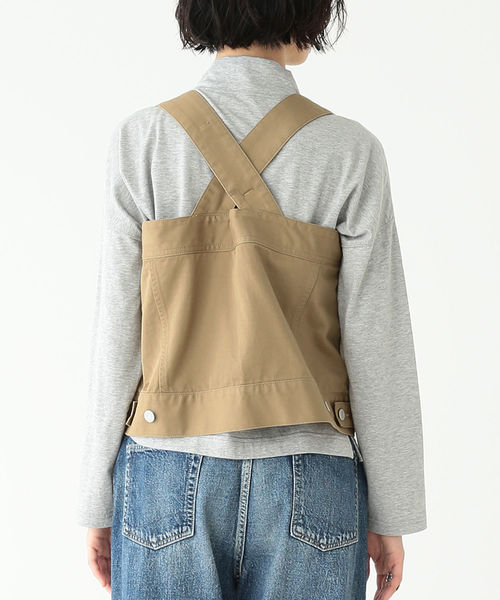 BEAMS BOY(ビームスボーイ)の「BEAMS BOY / デニム & チノ ベスト(ベスト・レディース・カーキ/インディゴブルー・ONE SIZE)」の14枚目の写真