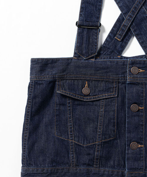 BEAMS BOY(ビームスボーイ)の「BEAMS BOY / デニム & チノ ベスト(ベスト・レディース・カーキ/インディゴブルー・ONE SIZE)」の8枚目の写真