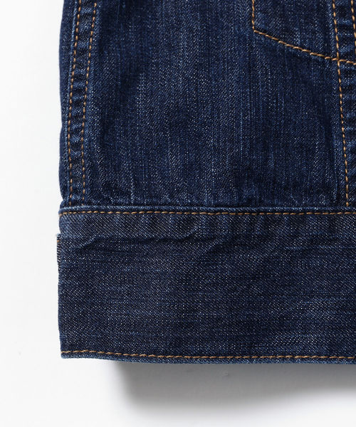 BEAMS BOY(ビームスボーイ)の「BEAMS BOY / デニム & チノ ベスト(ベスト・レディース・カーキ/インディゴブルー・ONE SIZE)」の7枚目の写真