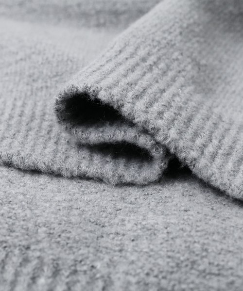 reca（レカ）の「ゆったりスリット入りスタンドネックチュニックワンピース（ワンピース・レディース・グレー/グレー系その他/ブラウン・FREE）」の13枚目の写真