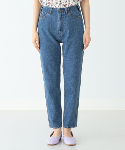 B:MING by BEAMS（ビーミングバイビームス）の「B:MING by BEAMS / デニム テーパードパンツ 19SS（デニムパンツ・レディース・インディゴブルー/ブラック・MEDIUM/SMALL）」の14枚目の写真