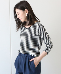 AMERICAN HOLIC | 2WAYシャープVネックプルオーバー1(Tシャツ/カットソー)