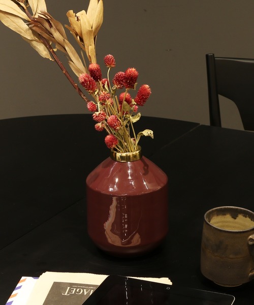 ENAMEL VASE 02 エナメル ベース（フラワーベース）｜MONIQUE