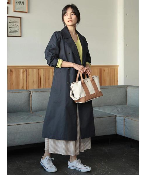 AMERICAN HOLIC（アメリカンホリック）の「Vネックドルマンニットプルオーバー（ニット/セーター・レディース・ベージュ/ネイビー/サックスブルー/イエロー/アイボリー/グレー系その他・M/L）」の18枚目の写真