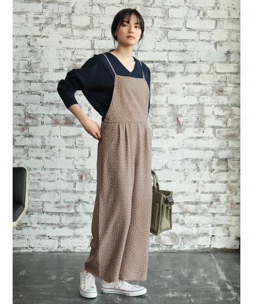 AMERICAN HOLIC（アメリカンホリック）の「Vネックドルマンニットプルオーバー（ニット/セーター・レディース・ベージュ/ネイビー/サックスブルー/イエロー/アイボリー/グレー系その他・M/L）」の15枚目の写真