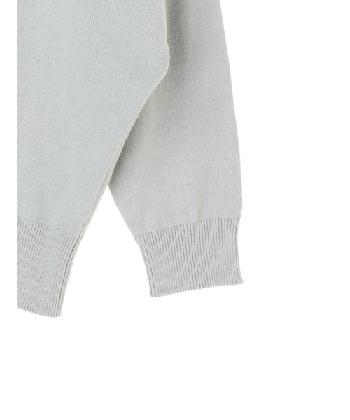 AMERICAN HOLIC（アメリカンホリック）の「Vネックドルマンニットプルオーバー（ニット/セーター・レディース・ベージュ/ネイビー/サックスブルー/イエロー/アイボリー/グレー系その他・M/L）」の11枚目の写真