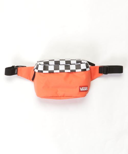 VANS(バンズ)の「【VANS / バンズ】Checker Flap Body Bag(ボディバッグ/ウエストポーチ)」|オレンジ系その他