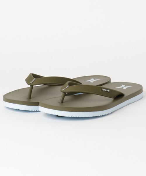 Hurley (ハーレー)の「M HRLY OAO SANDAL/メンズ サンダル ビーチ ビーサン(サンダル・メンズ・ホワイト/ブラック/オリーブ/ブルー・10/7/8/9)」の3枚目の写真