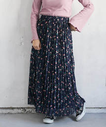 PairPair | 花柄シフォンプリーツスカート(スカート)