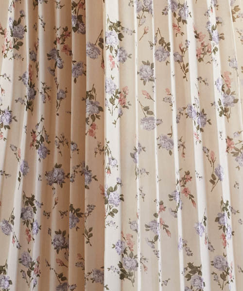 PairPair（ペアペア）の「花柄シフォンプリーツスカート（スカート・レディース・ネイビー/アイボリー・FREE）」の21枚目の写真