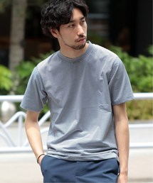 EDIFICE | 72/2 サイロハイゲージ ボーダークルーネック ショートスリーブ(Tシャツ/カットソー)