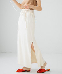 PUBLIC TOKYO | ラップシルクカットスカート(スカート)