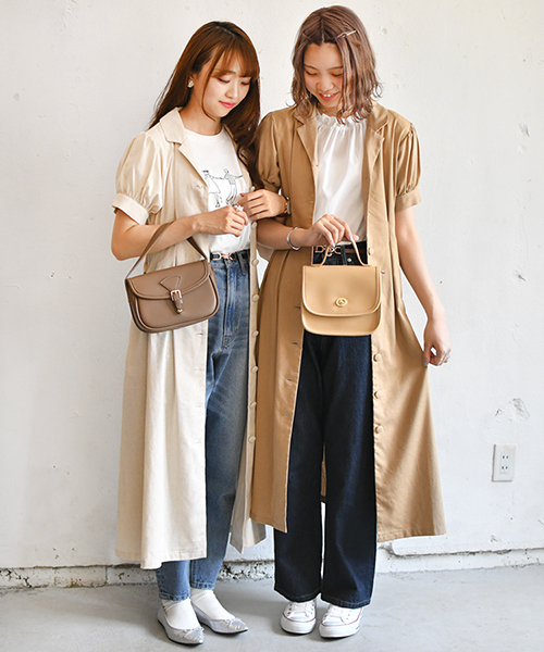 PairPair（ペアペア）の「リネン混カイキンガウンワンピ（ワンピース・レディース・ベージュ/アイボリー・FREE）」の3枚目の写真