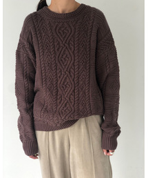 TODAYFUL | Vinatgeアランニット(ニット/セーター)