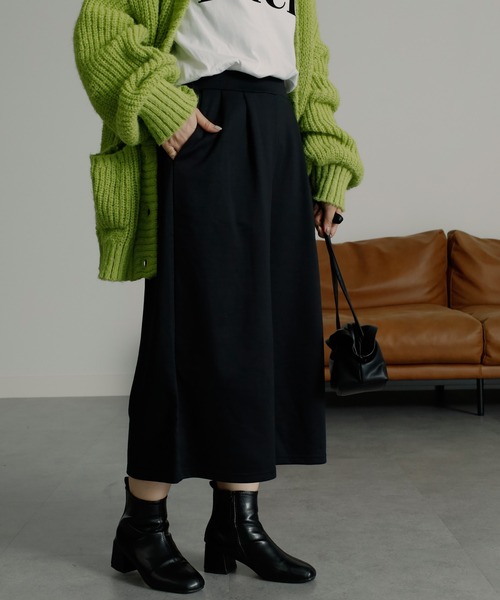 a-ya☆22fabric生地使用☆ガウチョパンツ☆22キャビネット a-ya☆22fabric