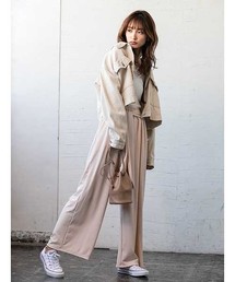 fifth | ウエストマークロングワイドパンツ(その他パンツ)