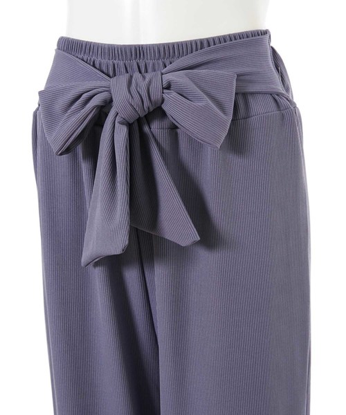 fifth（フィフス）の「ウエストマークロングワイドパンツ（その他パンツ・レディース・ベージュ/ブルー・MEDIUM）」の7枚目の写真