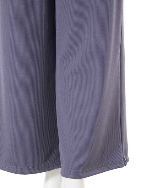 fifth（フィフス）の「ウエストマークロングワイドパンツ（その他パンツ・レディース・ベージュ/ブルー・MEDIUM）」の8枚目の写真