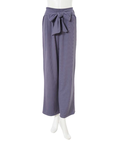 fifth（フィフス）の「ウエストマークロングワイドパンツ（その他パンツ・レディース・ベージュ/ブルー・MEDIUM）」の10枚目の写真