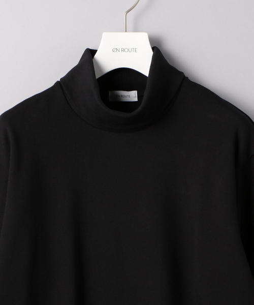 EN ROUTE（アンルート）の「＜EN ROUTE（アンルート）＞コットンミラノリブ タートル T（Tシャツ/カットソー・メンズ・ブラック/ホワイト・2/1/3）」の10枚目の写真