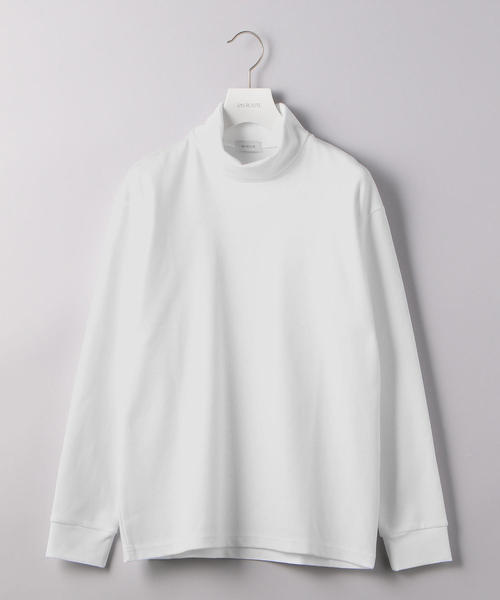 EN ROUTE（アンルート）の「＜EN ROUTE（アンルート）＞コットンミラノリブ タートル T（Tシャツ/カットソー・メンズ・ブラック/ホワイト・2/1/3）」の6枚目の写真