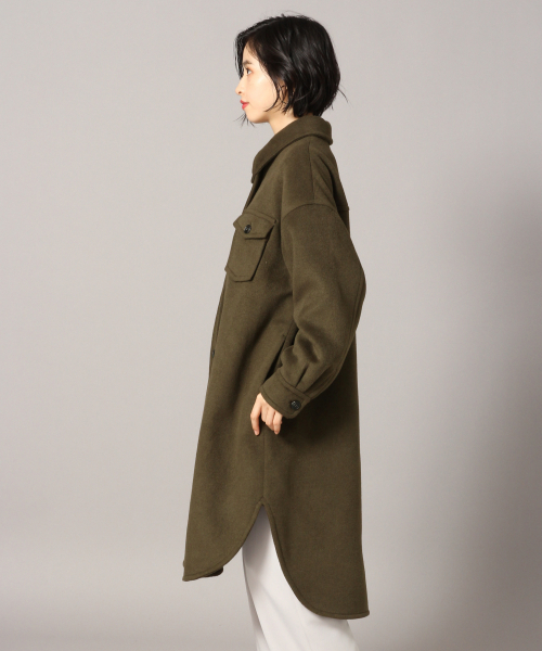 LOWRYS FARM（ローリーズファーム）の「メリノロングＣＰＯ　847132（その他アウター・レディース・ベージュ/カーキ/チェック・FREE）」の12枚目の写真