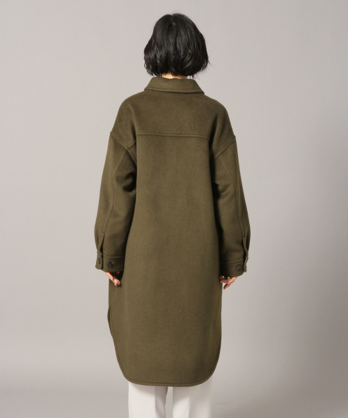 LOWRYS FARM（ローリーズファーム）の「メリノロングＣＰＯ　847132（その他アウター・レディース・ベージュ/カーキ/チェック・FREE）」の9枚目の写真