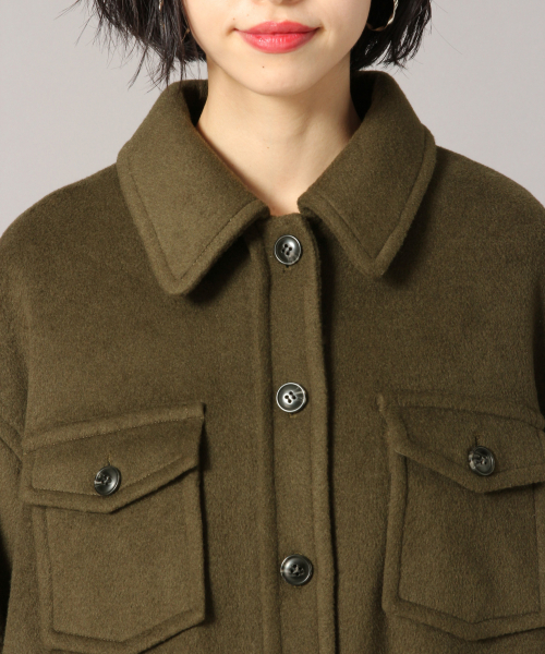 LOWRYS FARM（ローリーズファーム）の「メリノロングＣＰＯ　847132（その他アウター・レディース・ベージュ/カーキ/チェック・FREE）」の11枚目の写真