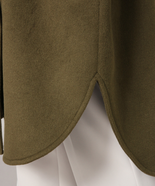 LOWRYS FARM（ローリーズファーム）の「メリノロングＣＰＯ　847132（その他アウター・レディース・ベージュ/カーキ/チェック・FREE）」の18枚目の写真