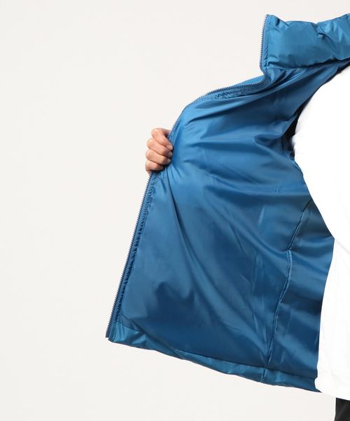 WEGO（ウィゴー）の「WEGO/カラーパフィブルゾン（ダウンジャケット/コート・メンズ・オレンジ/ホワイト/ブラック/ベージュ/レッド/ターコイズブルー/パープル・MEDIUM/LARGE）」の16枚目の写真