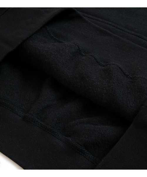 APPLEBUM(アップルバム)の「”Philosophy(Harlem)” Sweat Parka(パーカー・メンズ・ブラック・MEDIUM/LARGE/X-LARGE)」の7枚目の写真