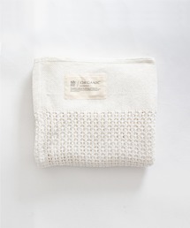 sarasa design | b2c オーガニックコットン メッシュ タオルケット S(寝具)