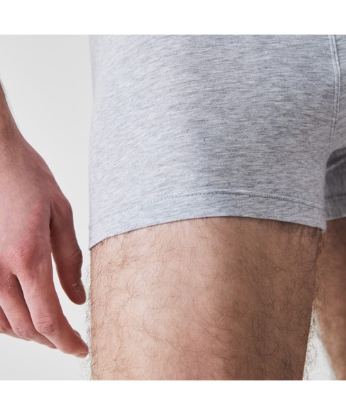 LACOSTE（ラコステ）の「ブランドネームデザイン3パックボクサーパンツ（ボクサーパンツ・メンズ・ブラック/ホワイト×ブラック/ブルー系その他/ブルー/グレー/パープル/ライトブルー/グリーン/スカイブルー/カーキ・S/M/L/XS/XL）」の16枚目の写真