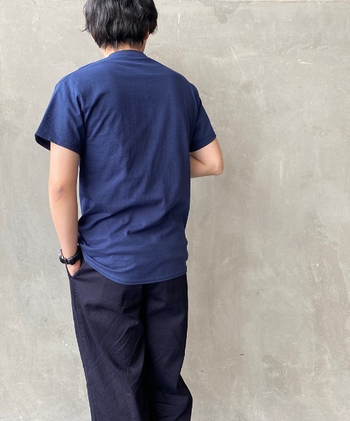 KAVU（カブー）の「[KAVU/カブー] BALLARD LOGO Tシャツ（Tシャツ/カットソー・レディース・ホワイト/ブラック/ネイビー・M/L/XL）」の6枚目の写真