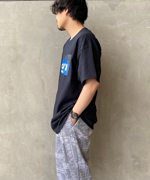 KAVU（カブー）の「[KAVU/カブー] BALLARD LOGO Tシャツ（Tシャツ/カットソー・レディース・ホワイト/ブラック/ネイビー・M/L/XL）」の13枚目の写真