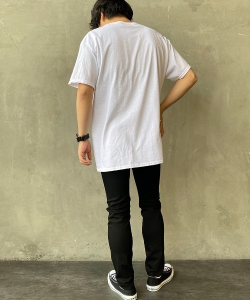 KAVU（カブー）の「[KAVU/カブー] BALLARD LOGO Tシャツ（Tシャツ/カットソー・レディース・ホワイト/ブラック/ネイビー・M/L/XL）」の19枚目の写真
