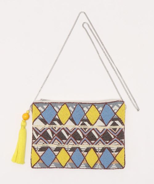 【セール】ロンバスビーズクラッチバッグ（クラッチバッグ）｜misto accessories（ミストアクセサリーズ）のファッション通販 ZOZOTOWN