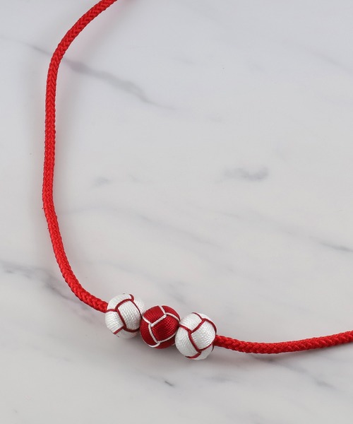 ゆかた館グレース(ユカタカングレース)の「帯飾り 三ツ玉(和装小物・レディース・ブラック/パープル/ブラウン/レッド/イエロー/ブルー/グリーン/マスタード/ブラック系・FREE)」の17枚目の写真