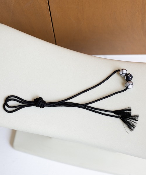 ゆかた館グレース(ユカタカングレース)の「帯飾り 三ツ玉(和装小物・レディース・ブラック/パープル/ブラウン/レッド/イエロー/ブルー/グリーン/マスタード/ブラック系・FREE)」の18枚目の写真