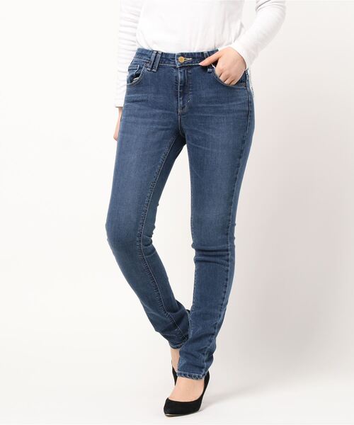 SOMETHING(サムシング)の「SOMETHING(サムシング)【レディース】「ANN」スキニーパンツ(デニムパンツ・レディース・ダークインディゴブルー・29inch/28inch/27inch/30inch/25inch/26inch)」の7枚目の写真