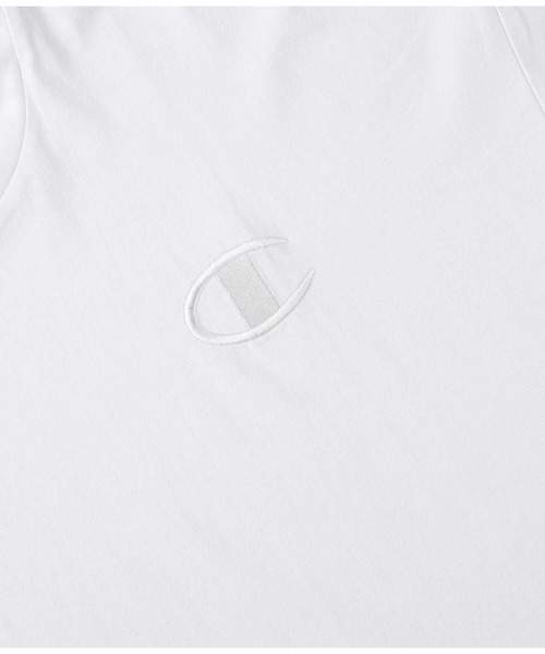 Champion（チャンピオン）の「【Champion】ビッグCチュニック（チュニック・レディース・ホワイト/ブラック/サックスブルー・M/L）」の7枚目の写真