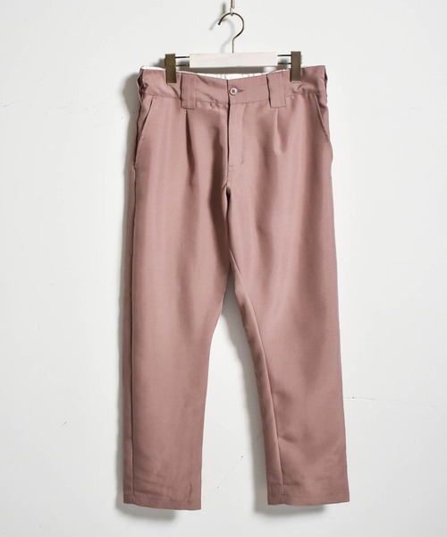 Starting Over（スターティングオーバー）の「ポリトロワイドタックパンツ セットアップ対応（その他パンツ・メンズ・ブラック/ベージュ/グレー/カーキ/ブルー/モカ/ブルー系1/ダークブルー/ホワイト/ブラウン・XL/L/M）」の22枚目の写真