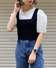 PAGEBOY | シアーボリュームスリーブブラウス(シャツ/ブラウス)